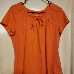 Orange Blouse